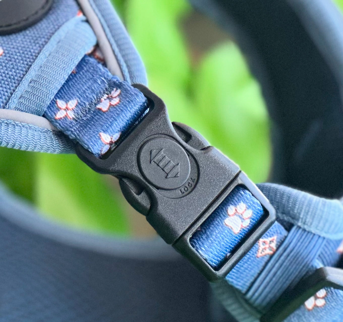 'Denim' Anti-pull Oxford Dog Harness